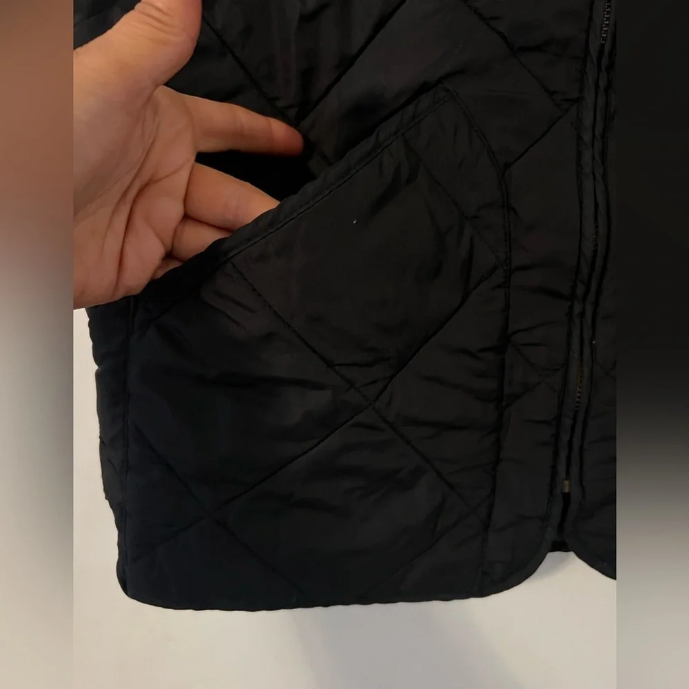J. Crew Men's Dark Quilted Vest